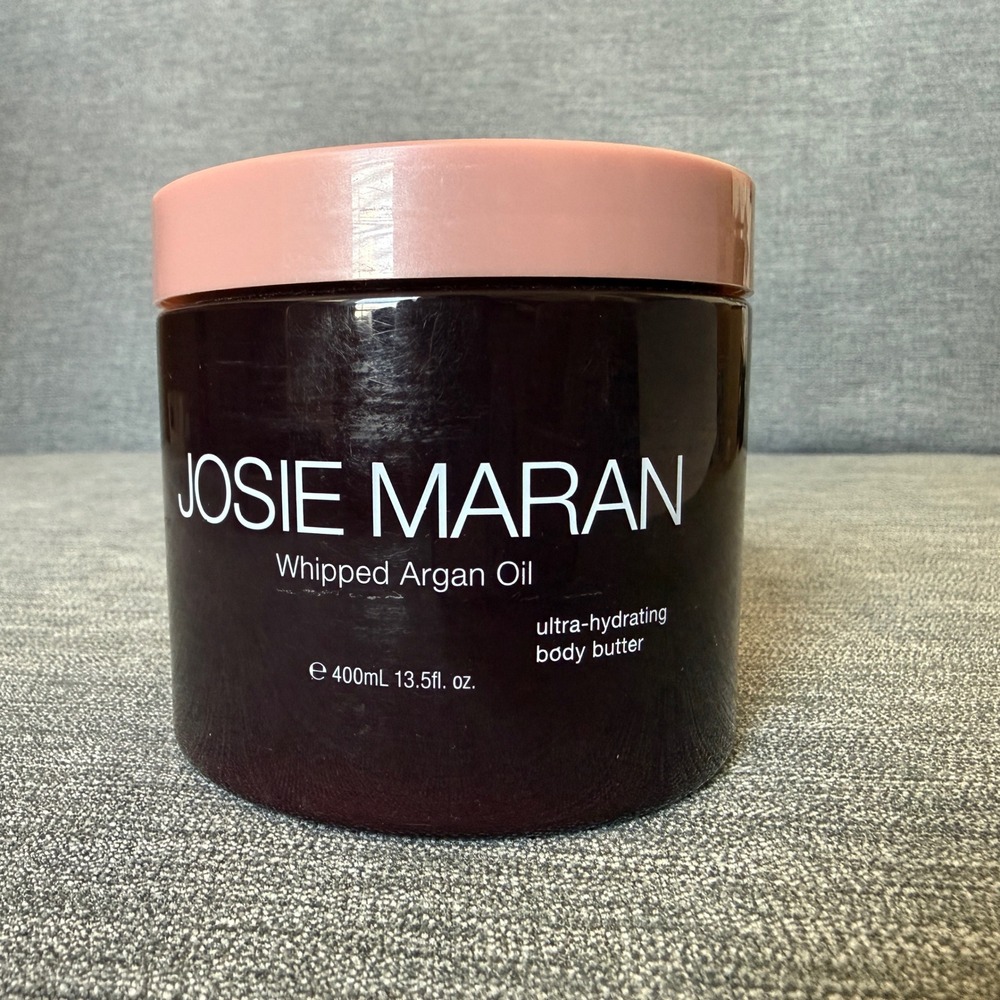 Josie Maran Whipped Argan Oil Body Butter Winter Gardenia 13.5oz 400mL Large Jar